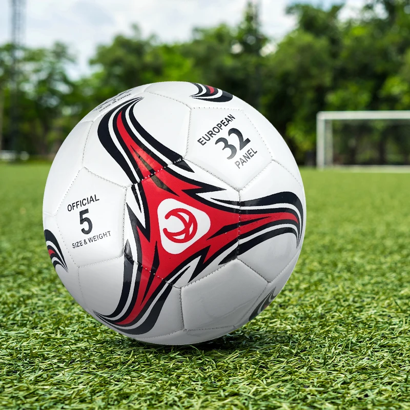 كرة القدم مقاس 5/4 لمباراة كرة القدم الاحترافية، نطاط ناعم متين، للتدريب في الأماكن المغلقة والخارجية لعبة رياضية لملعب العشب