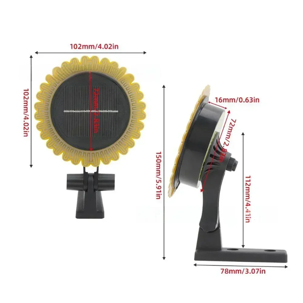 Sensor hujan dan lampu pintar 103.5*103.5*20.5 Mm, untuk Tuya Smart 2-in-1 untuk lampu nirkabel Zigbee dan Sensor hujan bertenaga baterai