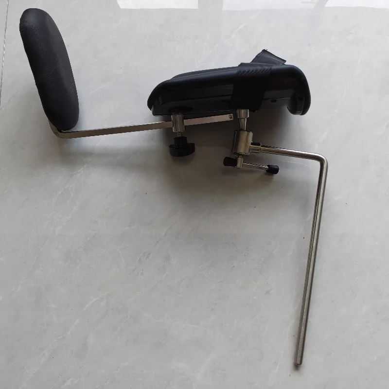 Washable PU Foam Lithotomy Leg Holder, Strap Lock Single Bar Surgical Stirrup for Gynecology Minor Operations