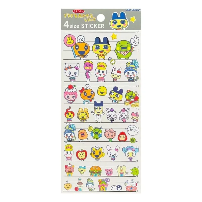 Tamagotchi Kuchipatchi Mametchi Memechi kreative Cartoon-Aufkleber, Animationszubehör, zweidimensionale, niedliche, dekorative Aufkleber – Detail 5