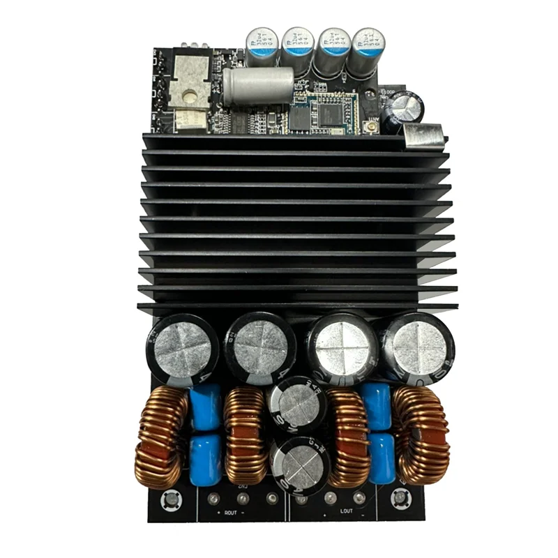 Upgraded TPA3255 2.0 DC19-40V PBTL 600W 315W + 315W Stereo Class D Digital High Power HiFi Amplifier Board(With)