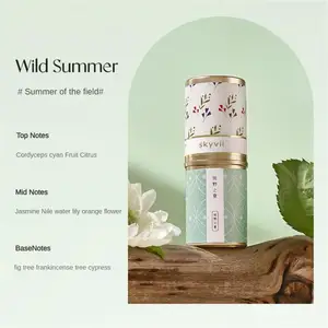 Süßes Erdbeerparfüm für Männer und Frauen, Mini fester Parfümbalsam, dauerhafte Düfte, natürliche frische Deodorants, 1PC 10 Hauptverkäufe kleine Parfums - №8