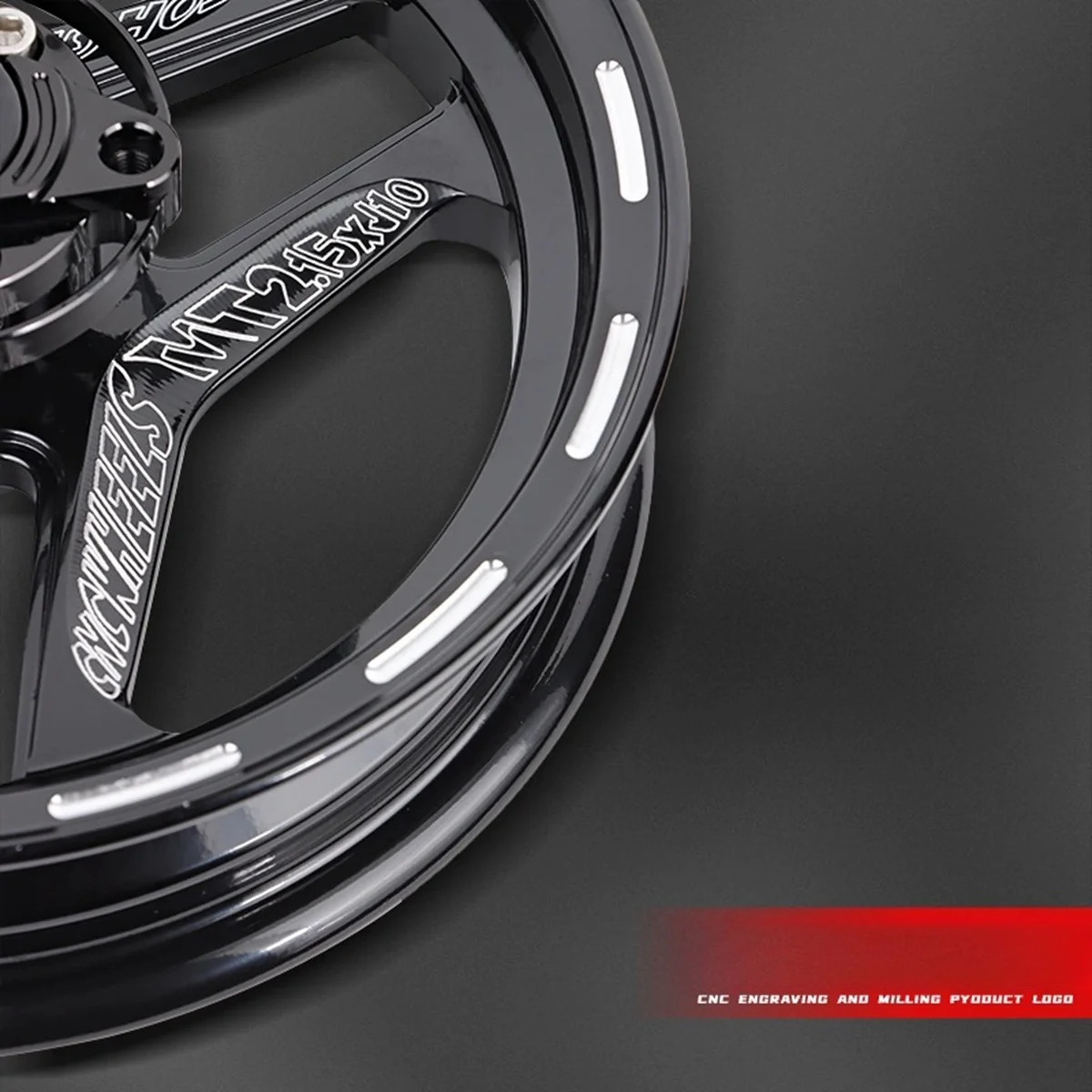 Universal 10*2.15 Motorcycle chrysanthemum-type modified front wheel Rims For CygnusX BWS RSZ Little Monkey M3 M5 Niu Ninebot