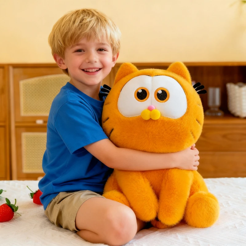

25CM Garfield Plush: Kawaii Healing Doll Cute to the Heart