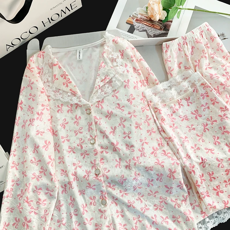 

Pajama Sets Big Size Women Velvet Winter Buttoned Front Full Length Thicker Elegant Female Set Loungewear Cozy Thermal Stylish