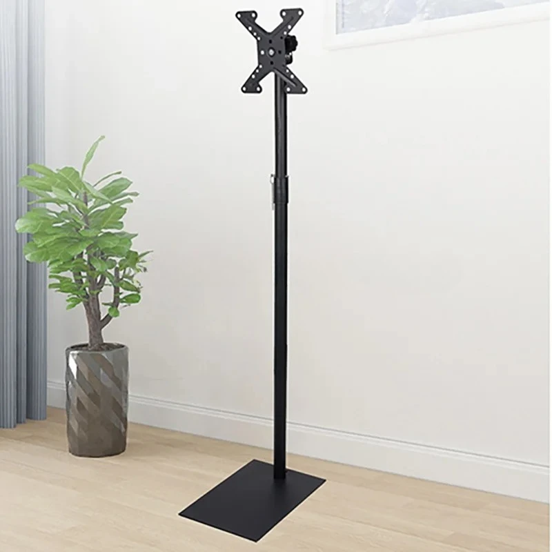 

Rotatable TV Floor Stand No Drilling Mobile Base for 32-65 Inch Screens 360° Swivel Tiktok Live Monitor Holder Adjustable Height