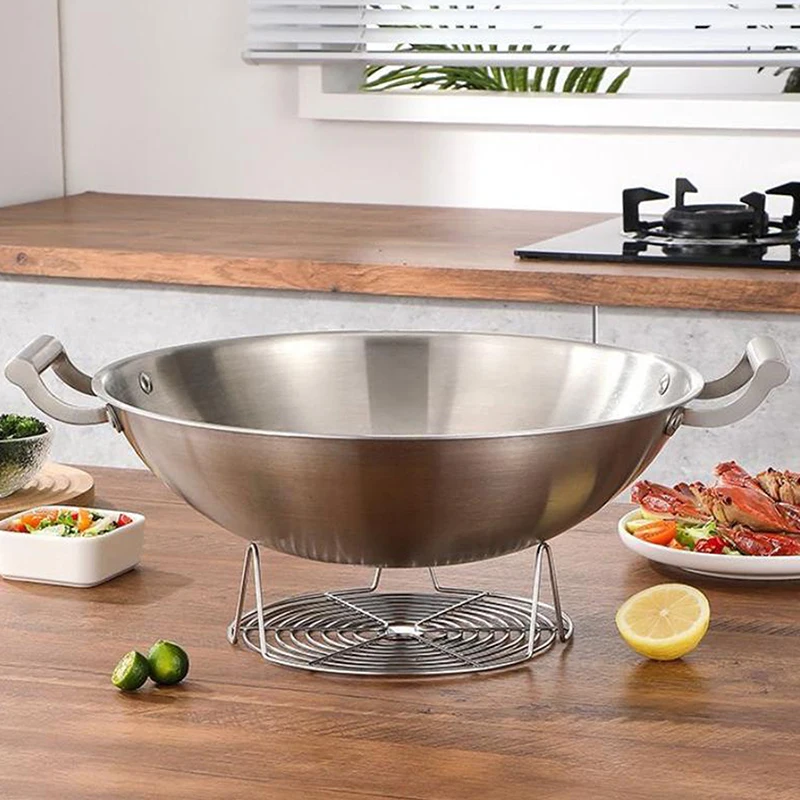 Kitchen Tableware Cooking Utensils Stainless Steel Steamer Rack Multifunction Pot Steaming Tray Dumplings Eggs Grill Stand
