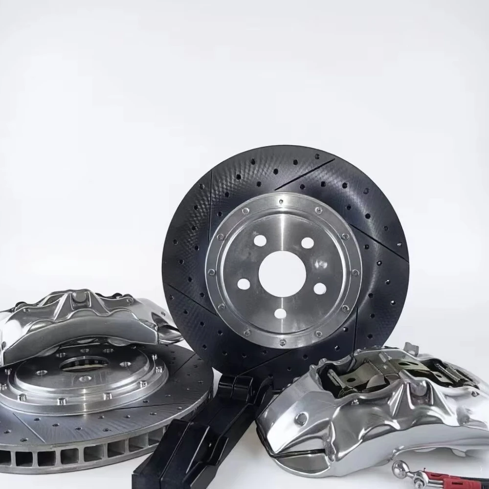 

6-Piston aluminium front brake calipers OEM tested, new custom logo