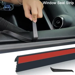 Car Window Seal Strip Car Window Lift Sealing Strips Auto Rubber Side Window Filler V Shape Weatherstrip Noise Insulation Goods