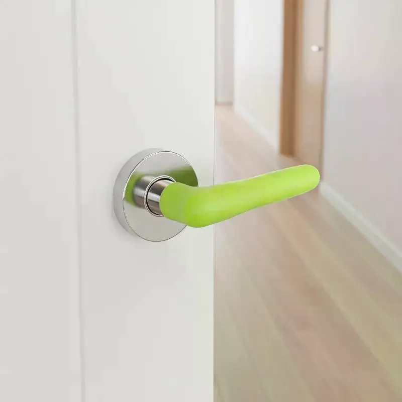 Door Handle Cover 1Pcs Silicone Anti Slip Anti Static Doorknob Sleeve Soft Protector for Home Bedroom Bathroom Security