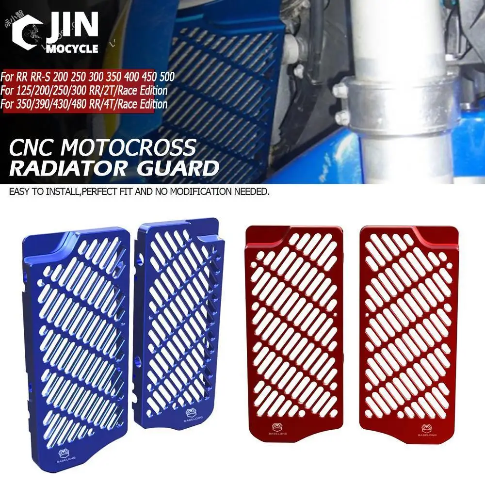 

Dirt Bike FOR BETA 125RR 2T 125 200 250 300 RR2T Race Edition 2020 2021 Motocross Aluminum Radiator Guard Grille Protector Cover