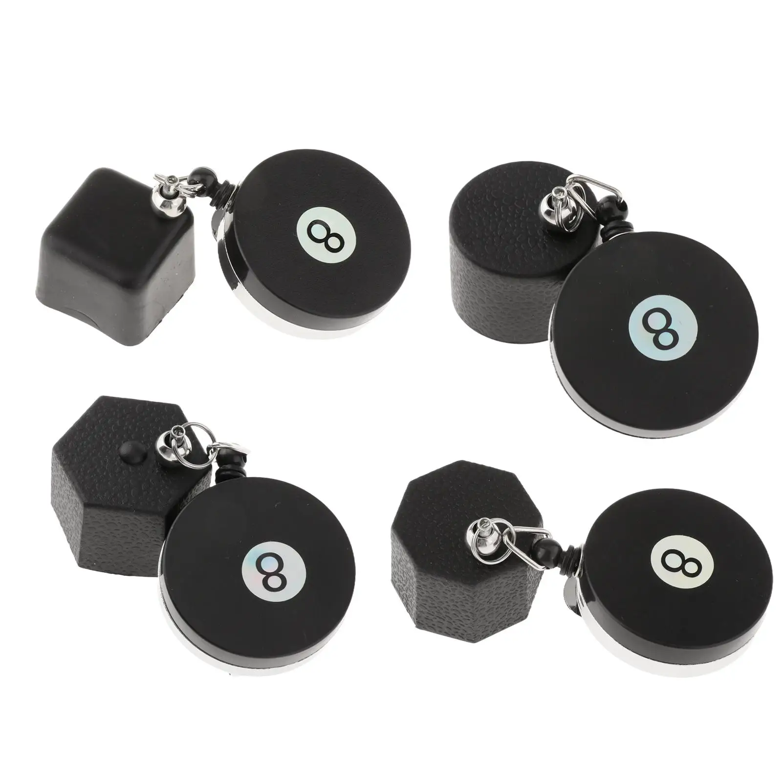 

Pool Cue Chalk Holder with Belt Clip Tool Billiard Chalk Pocket Chalk Carrier Clip for Party Snooker Sports Table Billiards Bar