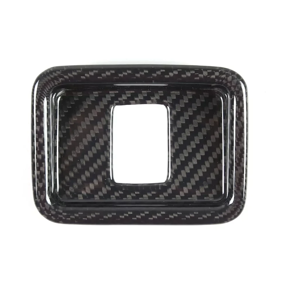 Real Carbon Fiber Decklid Lid Trunk Button Cover Trim For Range Rover Vogue 23+