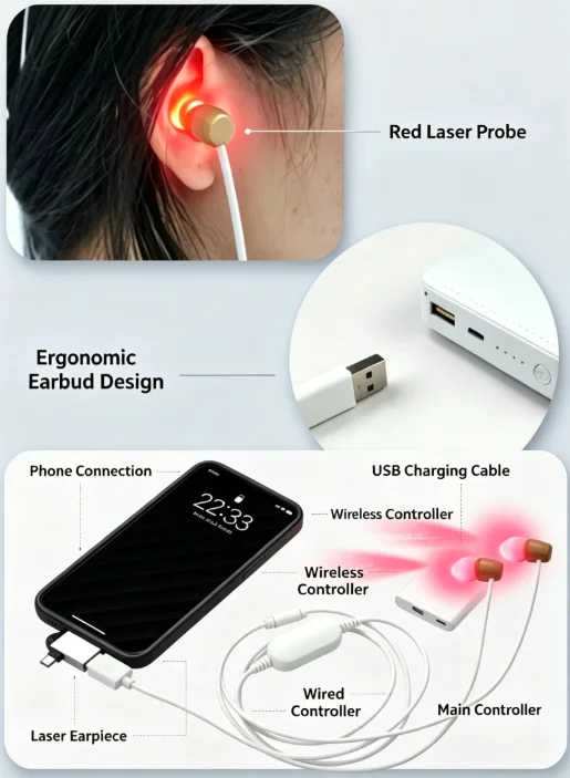 Best Tinnitus Laser Treatment | For Ringing Ears, Hearing Loss & Otitis