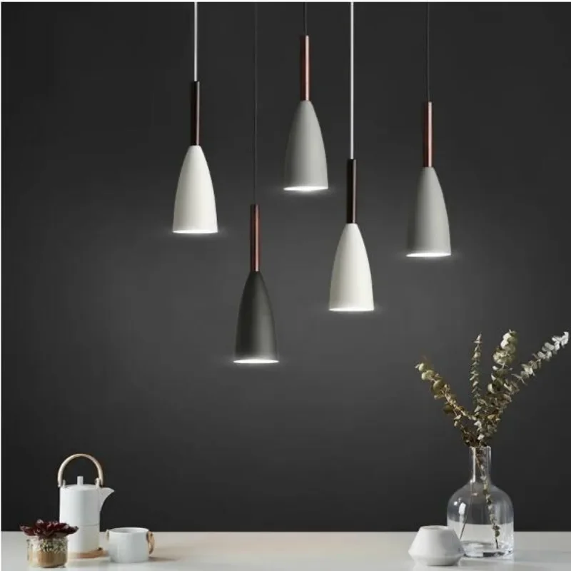 

Modern living room 3 Head Lighting Nordic Minimalist Pendant Light Over Dining Table Kitchen Island Bedroom Decor Light Fixtures