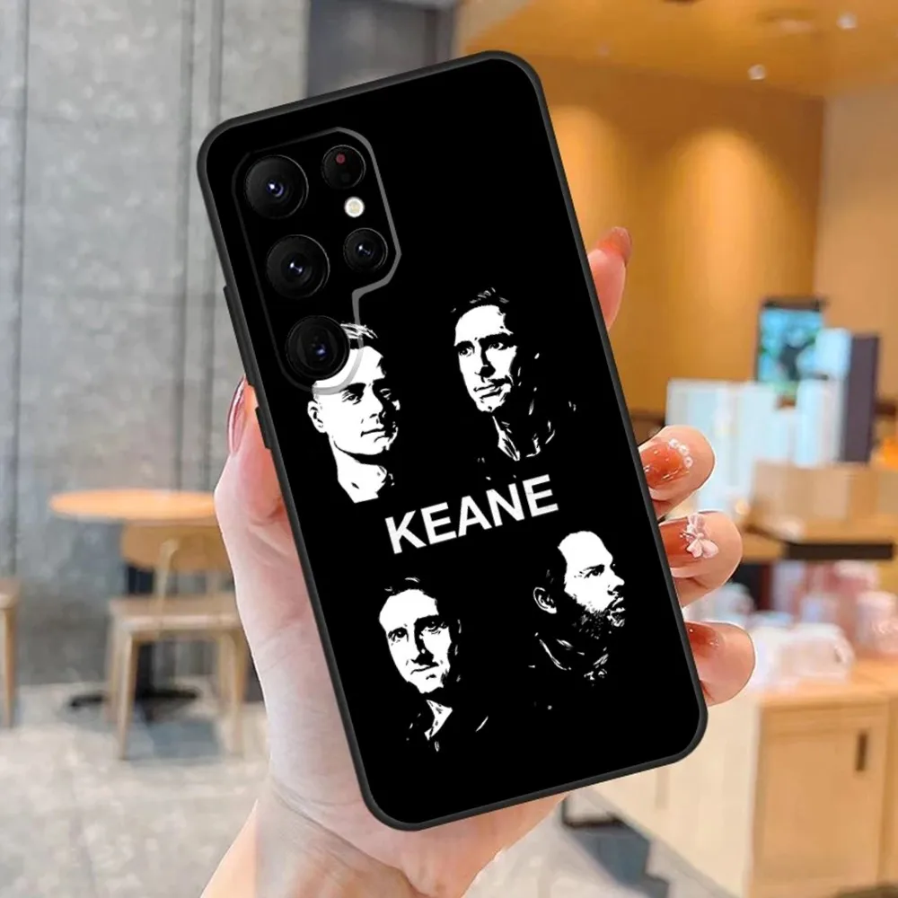 Music Band K-KEANE Phone Case For SamsungS23,S22,S21,S20 Ultra Pro S10,S30Plus,S9,20lite Ultra Black Cover