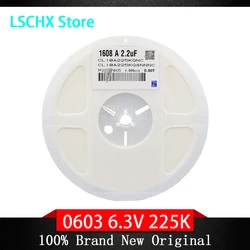 4000PCS/RELL New original SMD capacitor 0603 6.3V 225K 225ceramic capacitor