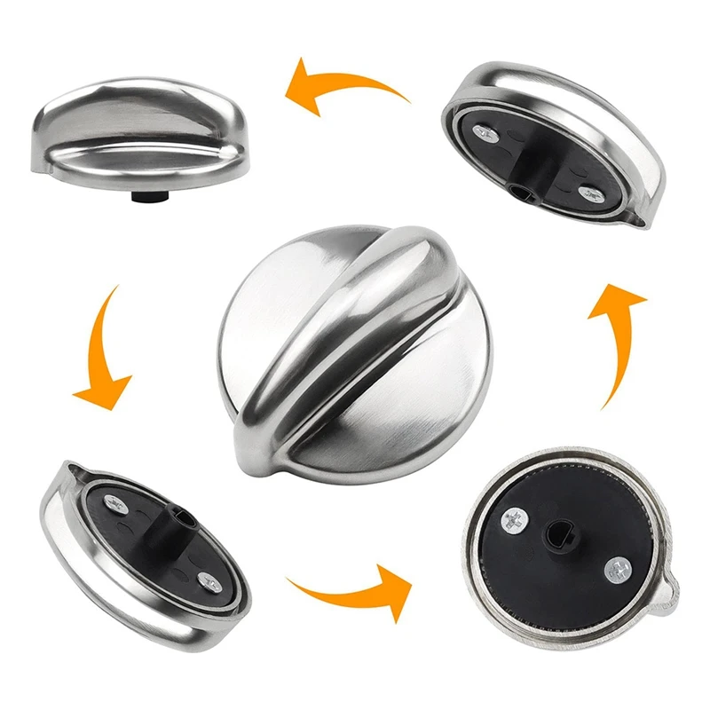 Bouton de commande de Eva de surface, remplacement des boutons de cuisinière, WB03K10208, AH3486484, EA3486484, 1810427, 5 pièces