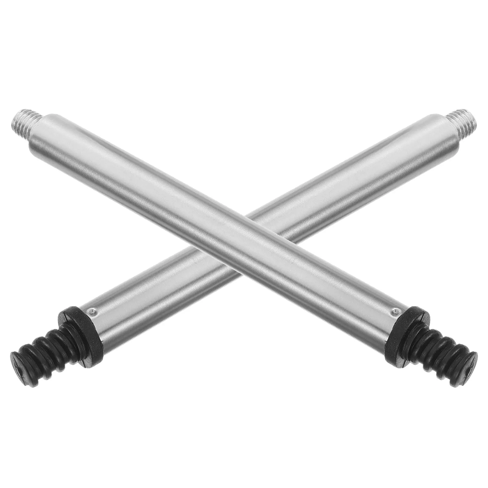 

2 шт., сменная ручка щетки для унитаза, соединитель для стойки из нержавеющей стали, сверхмощный резьбовой адаптер для удобной щетки для чистки