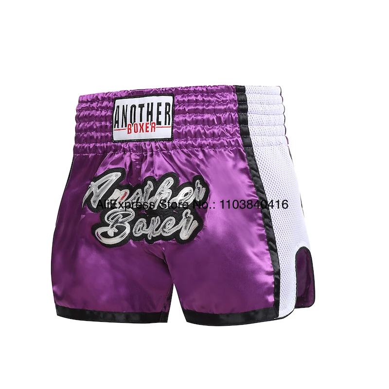 Muay Thai Shorts Man Boxing Shorts Woman Child Professional Martial Arts Kickboxing Grappling Muaythai Clothes Kickboxing Pants