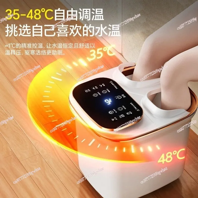 The intelligent foot soaking bucket automatically heats the foot massage home foot soak