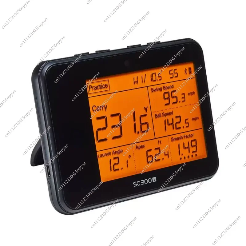 Golf Swing Analyzer Distance Meter Portable Electronic Smart Golf Training Practice Equipment for Outdoor Sports