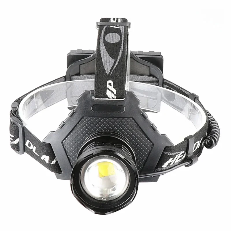 High Intensity Powerful P70 Flashlight USB Rechargeable Adjustable Light For Outdoor Hunting Hiking Stretch Zoom LED Headlamp