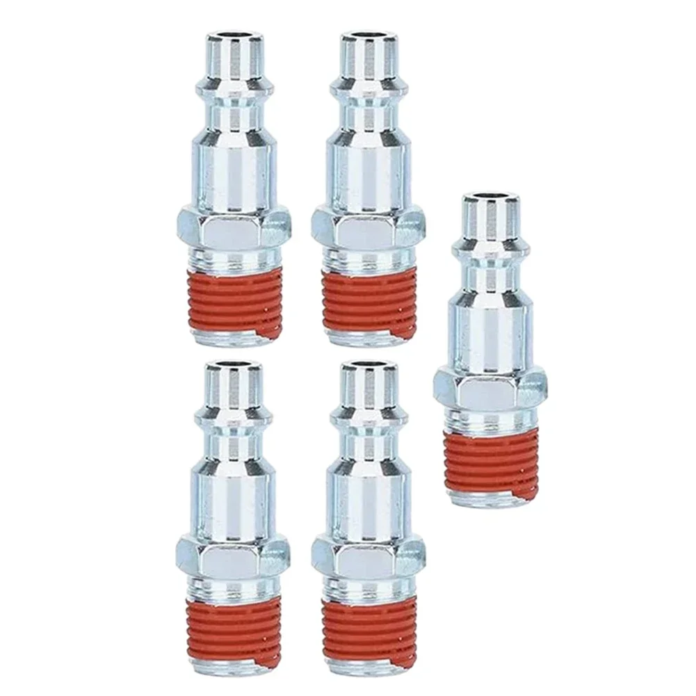 5PCS Air Hose Adapter Male 1/4