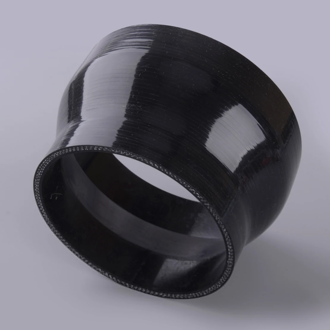 

5" To 4'' 127mm-102mm Straight Silicone Hose Reducer Turbo Coupler 3Ply Black Silicone