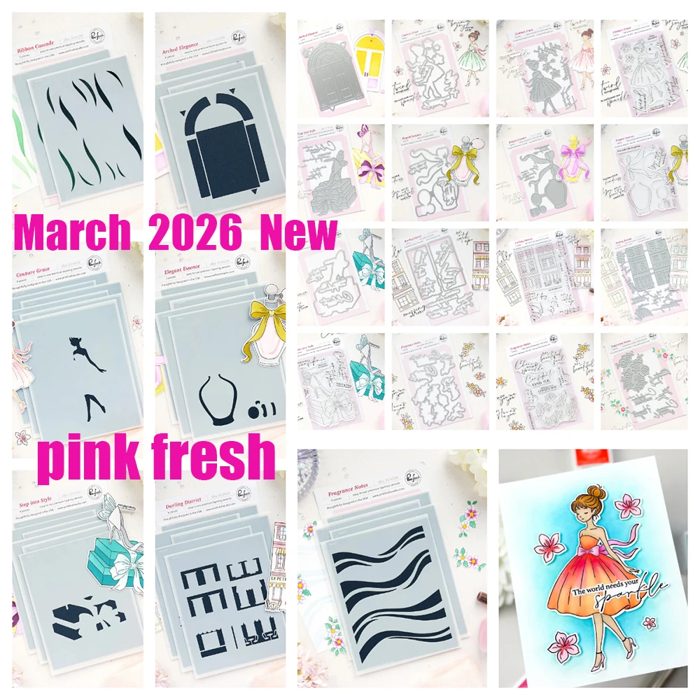 

Штамп для скрапбукинга, новинка 2025, коллекция штампов Dreamatorium, штамп эльфа, силиконовые штампы, сделай сам, тисненая крафт-бумага, открытка