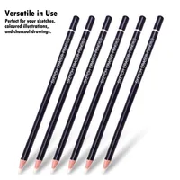 6PCS Pen-Style Erasers - Rubber Detail Eraser for Manga Drawing & Art Design