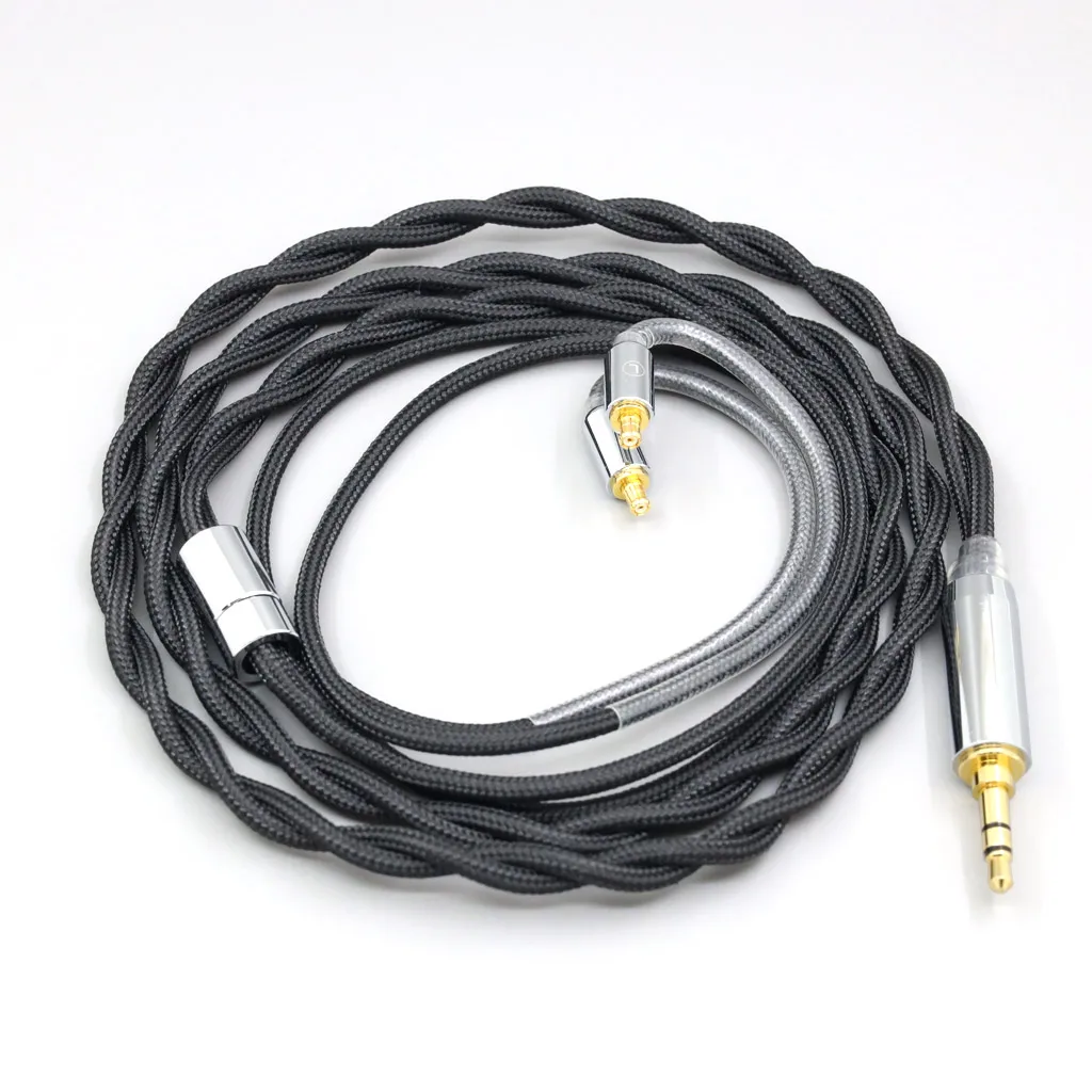 สาย99% ไนล่อนเงินแท้แพลเลเดียมกราฟีนโกลด์สำหรับเครื่องเสียง ATH-CKR100 CKR90 CKS1100 LN008289 1100I CKR100IS