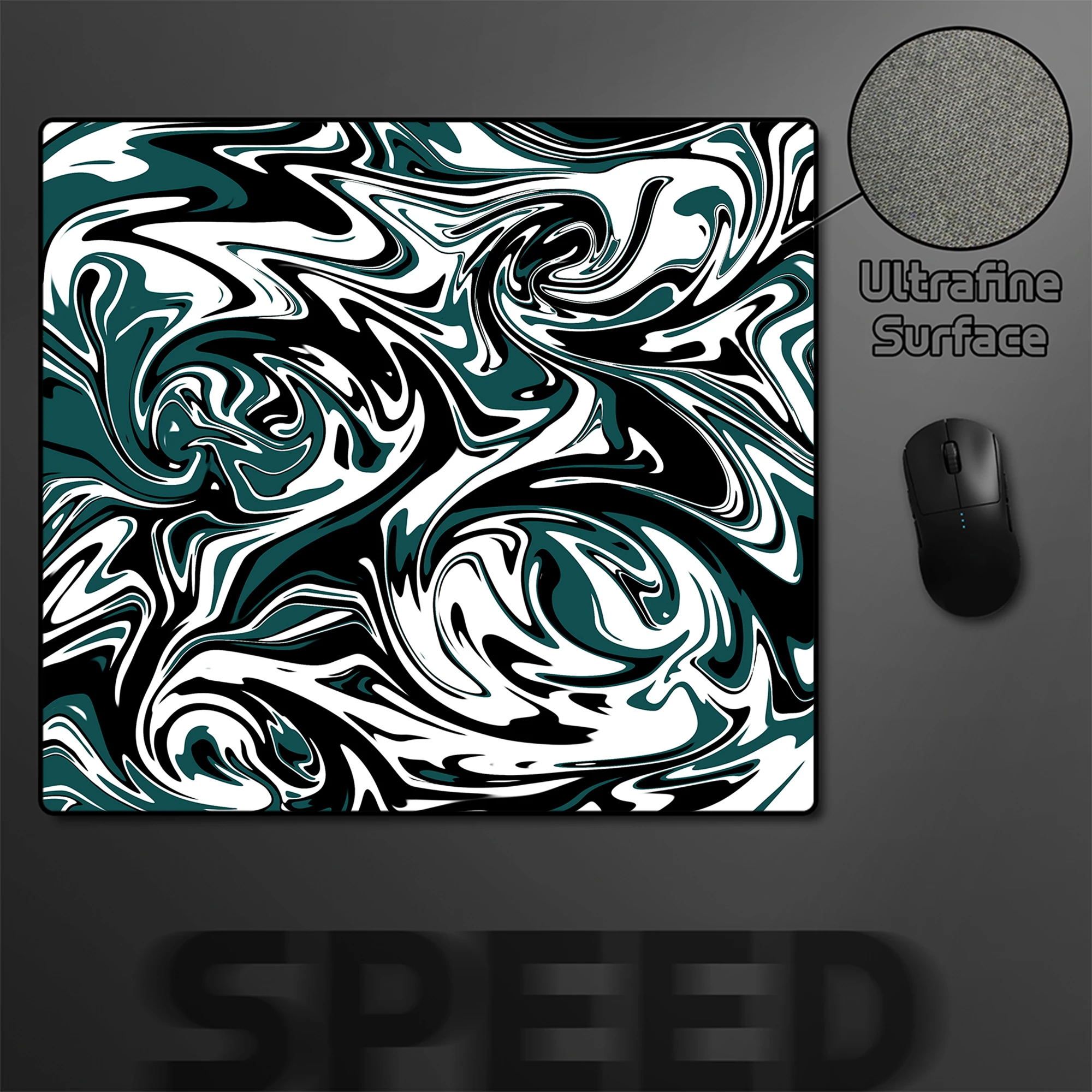 Gamer Mousepad 45*40cm Premium Gaming Mouse Pad Art Strata Liquid Non-Slip Computer Mouse Mat Game Professional Keyboard Pad XL