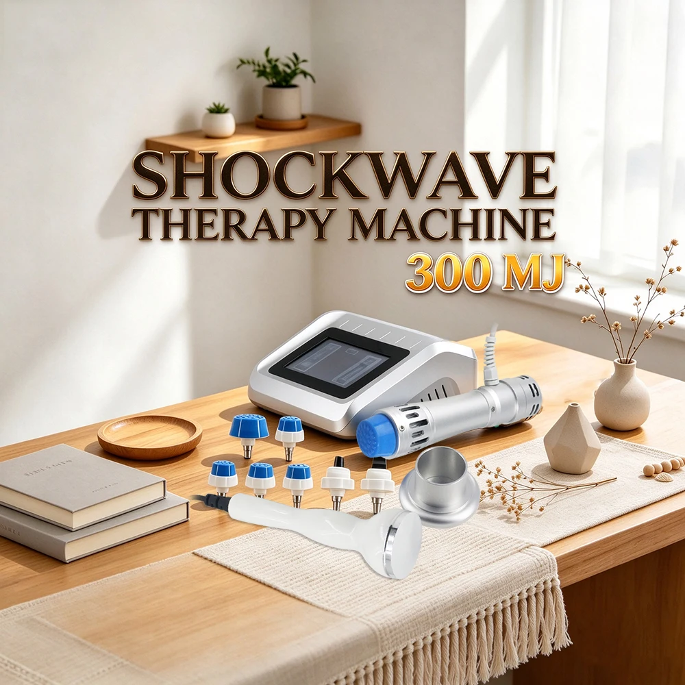 300mj Shockwave Therapy Machine For ED Treatment Pain Relieve Physiotherapy Ultrasound Relax Massage Equipment Newest