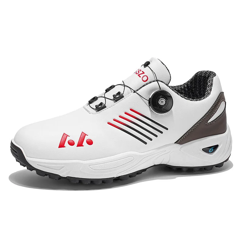 

New Model Lightweight Men Sports Shoes Breathable Casual High Quality Sneakers with Rotary Laces Anti-Slip Walking Shoes for Men