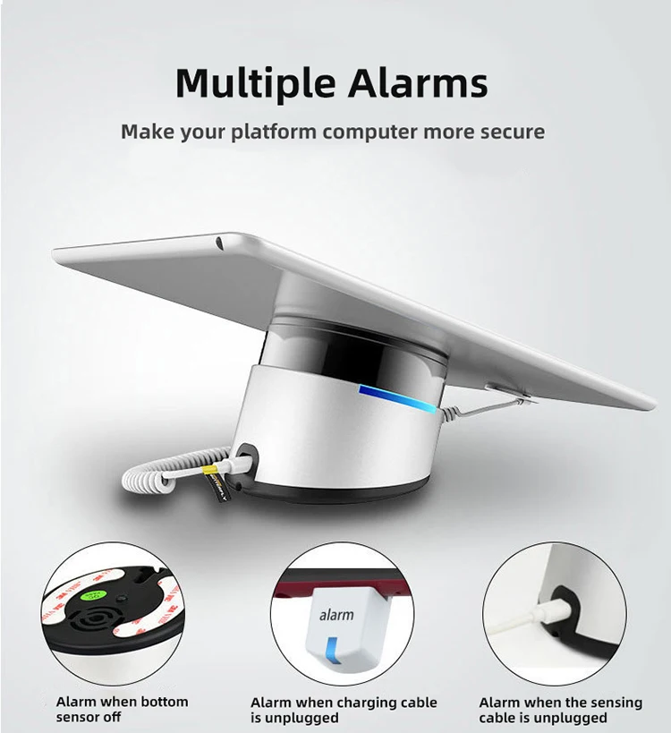 Ipad Beveiliging Display Stand Tablet Alarmsysteem Anti Diefstal Houder In Apple Store