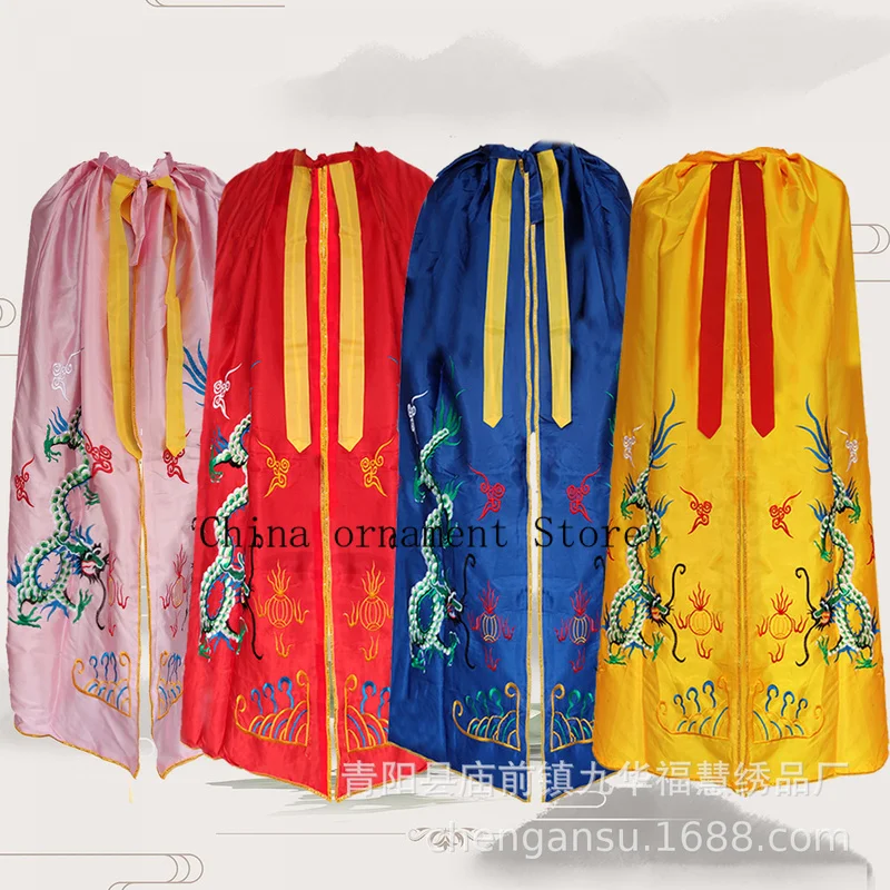 Cloak Bodhisattva Buddha Robe Buddhist Taoist Supplies Dragon Robe Double Dragon Lotus Phoenix1Rice1.5Rice Buddha with Lotus Bud