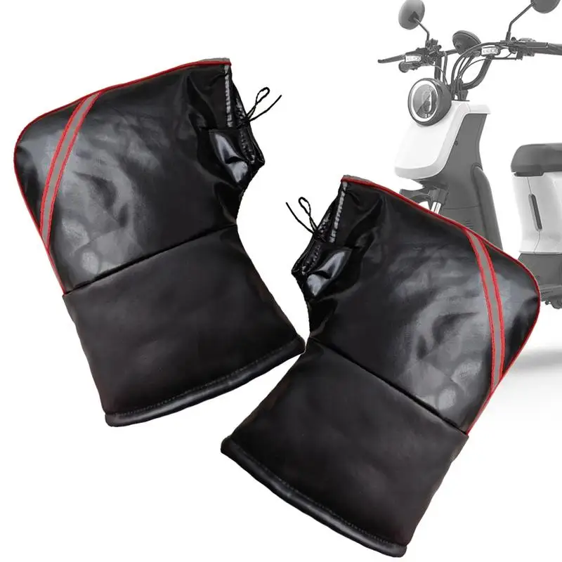 

Winter Cycling Gloves Bicycles Clothing Cover New Motorcycle Handlebar Gloves Bikes Handlebar Cover Bicycles Warm Gloves For