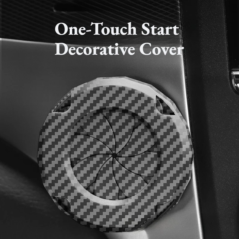 

Car and motorcycle start knob decorative cover, ignition ring button protective cover, modified interior accessories