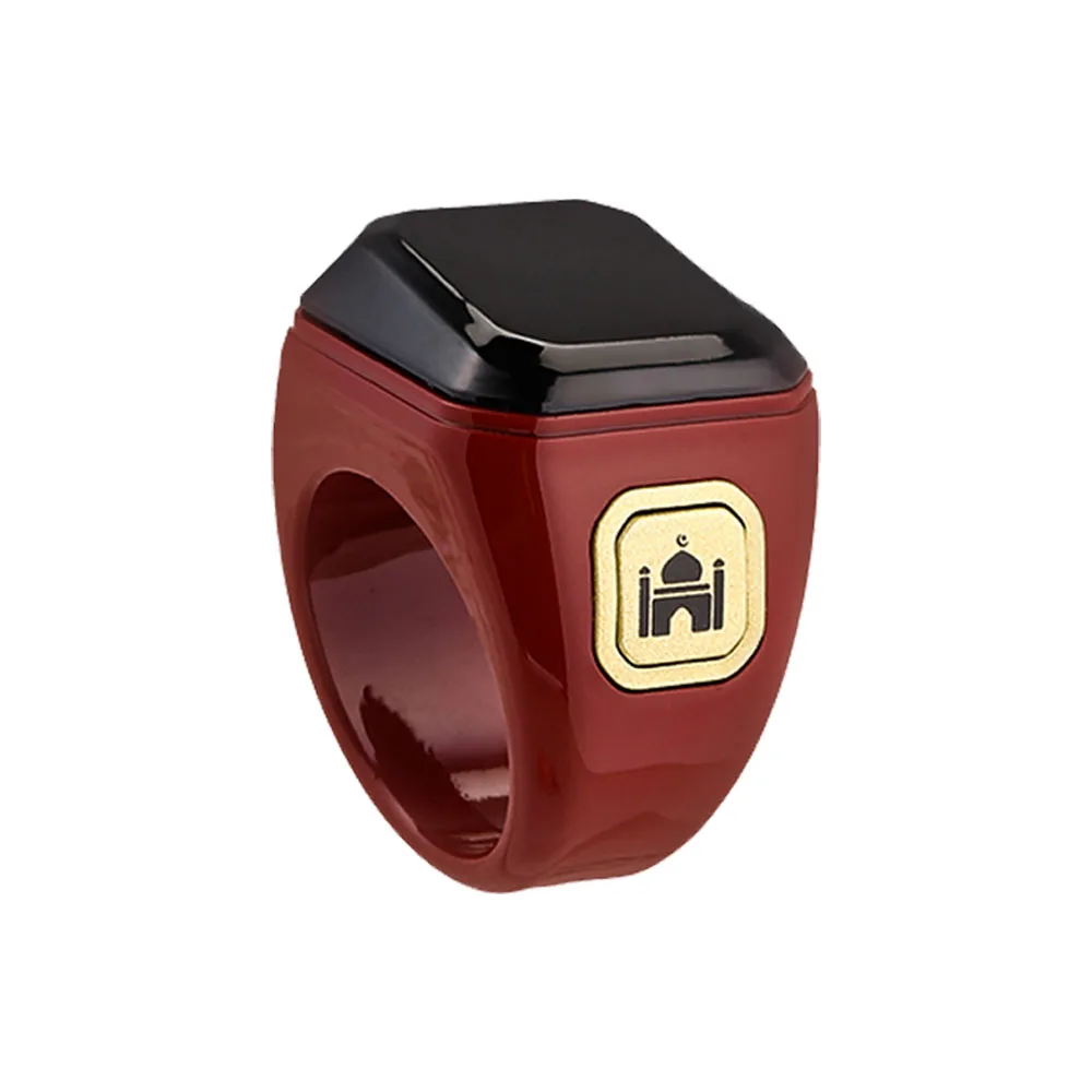 Smart Zikr Ring with Digital Counter & Vibration Reminder