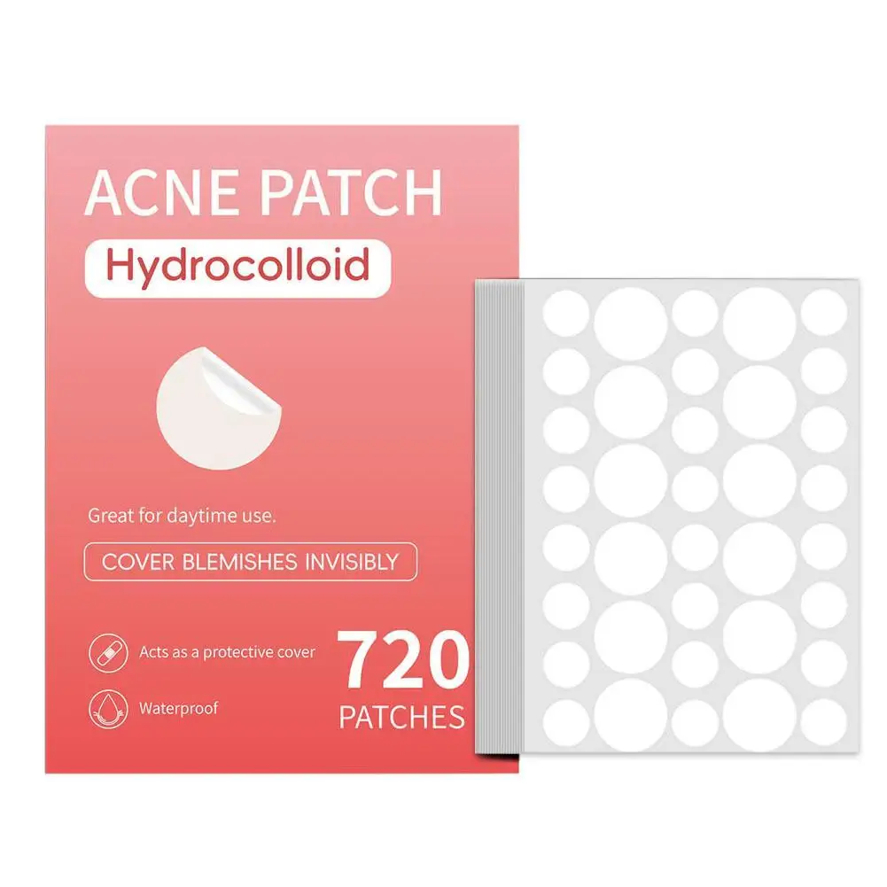 

200Pcs New High-end Pimple Patch Heart/Star Shape Acne Dots Patches Moisturizes for Covering Zits and Blemishes