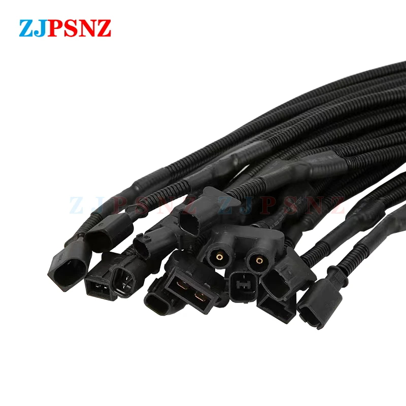 Car Horn Speaker Adapter Pigtail Socket Two Special Line Beam Horn Wiring Harness Female Male Plug Snail Horn Socket Conversion