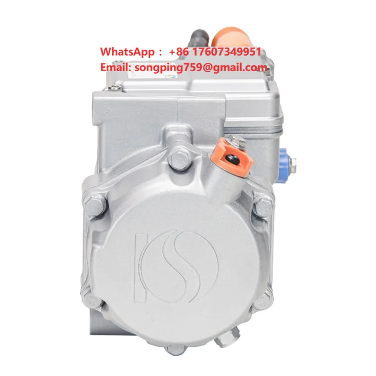 18cc 144v Dc air Conditioner Compressor for Cars Universal Type Automotive Ac Electric Compressor