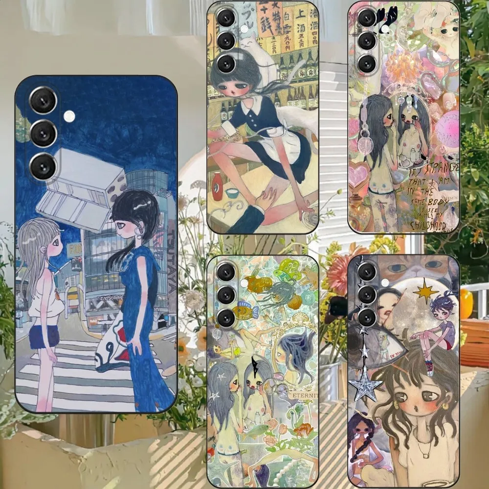 

A-Aya Takano Phone Case For Samsung S21,S22 Ultra,S20,S30 plus,S22 plus,S23,S30 ultra 5G Silicone Cover