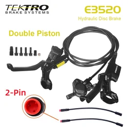 TEKTRO HD-E3520  Electric Bicycle Hydraulic Disc Brake 900/1850mm MTB Bike E-bike 2-Pin Sensor Power Control Hydraulic Brake