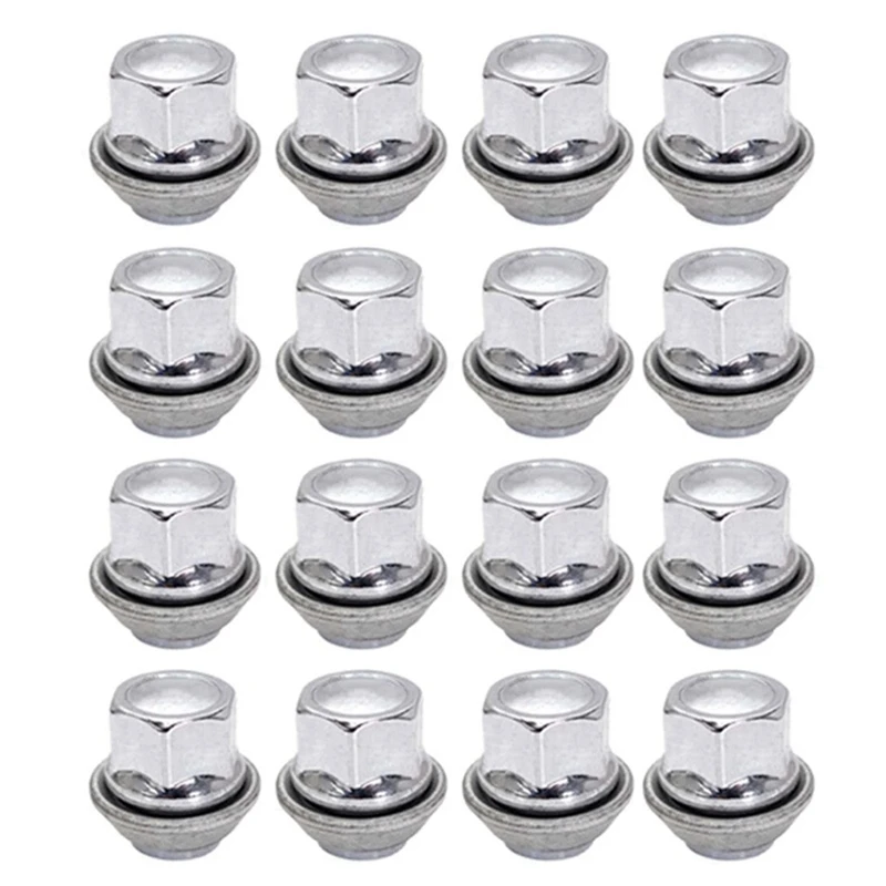 M12X1.5 16PCS Car Wheel Nut 19MM Tire Nut Car Nut Screw For Ford C-Max Cortina Focus Fiesta Mondeo Sierra Transit