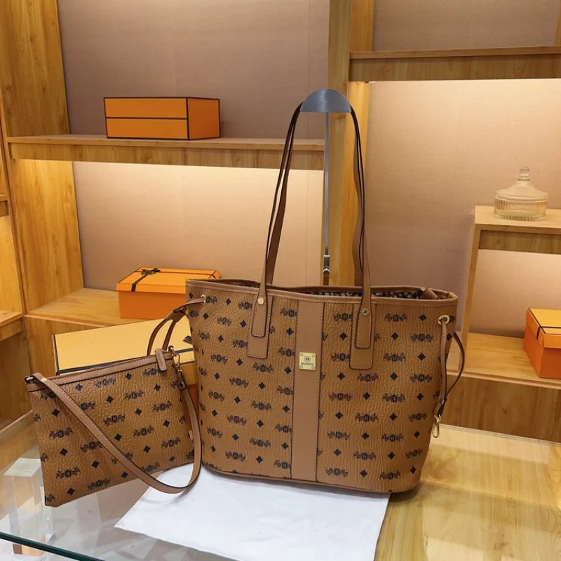 

Luxury Brand Inspired Women Handbag With Signature Pattern Fashionable Outings