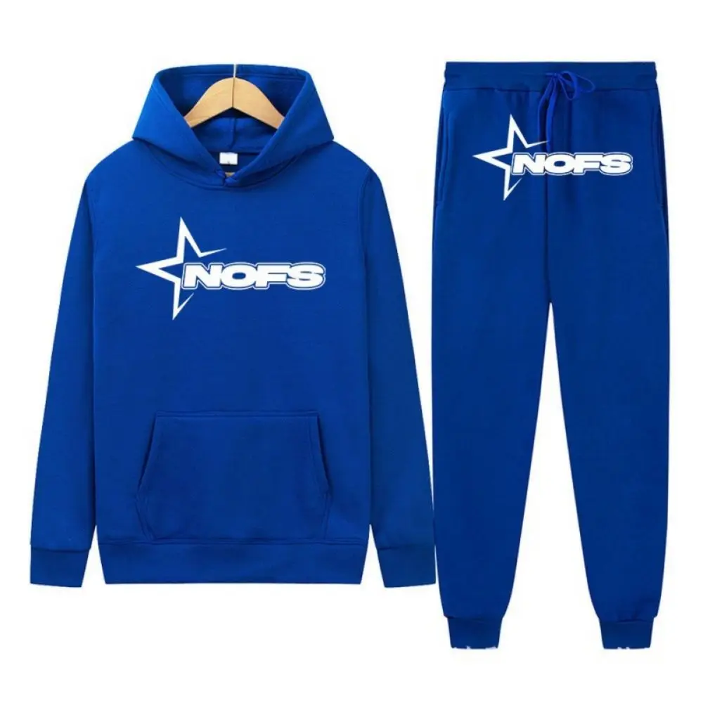 

2025 Y2K New Hoodie Set Sweater Two-piece Set Goth Punk Rock Clothing Streetwear