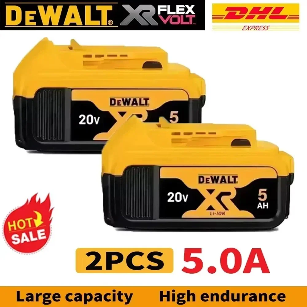

100% original Dewalt 20V lithium-ion battery, quality assurance, replacement DCB202, DCB203, DCB205, DCB609, DCB612
