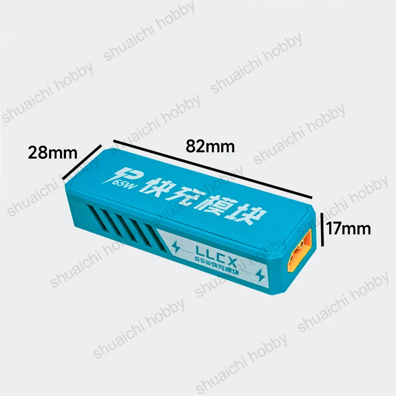 1PCS Full Protocol 65W Step-down Fast Charging Module 6-35V XT60 Input Type-C USB-A Dual Port Output for AVATA Mobile Phone